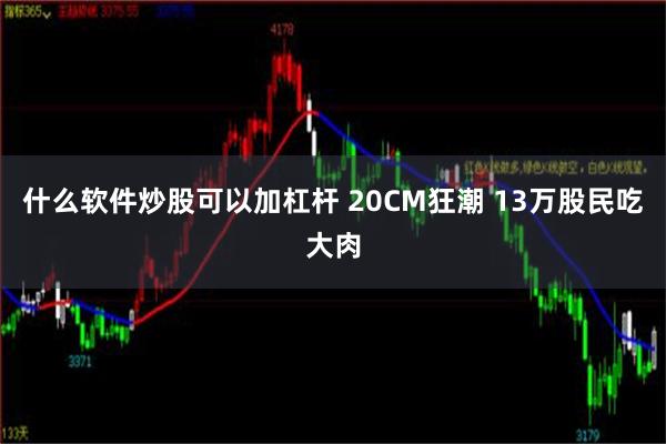 什么软件炒股可以加杠杆 20CM狂潮 13万股民吃大肉